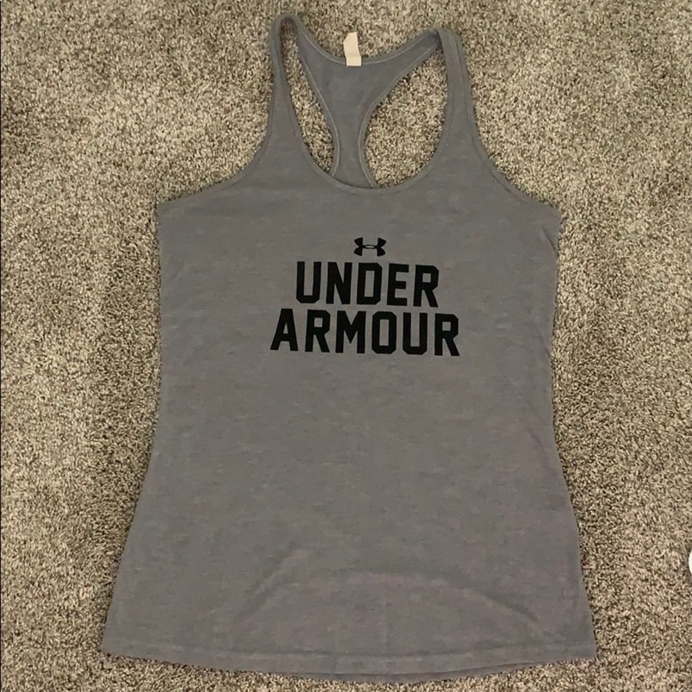 Under Armour women’s rackerback tank top